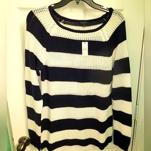 New Women's Long Sleeve Light Sweater Shirt by Talbots Size M